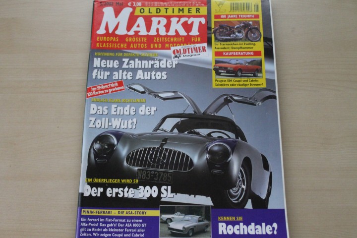 Deckblatt Oldtimer Markt (05/2002)